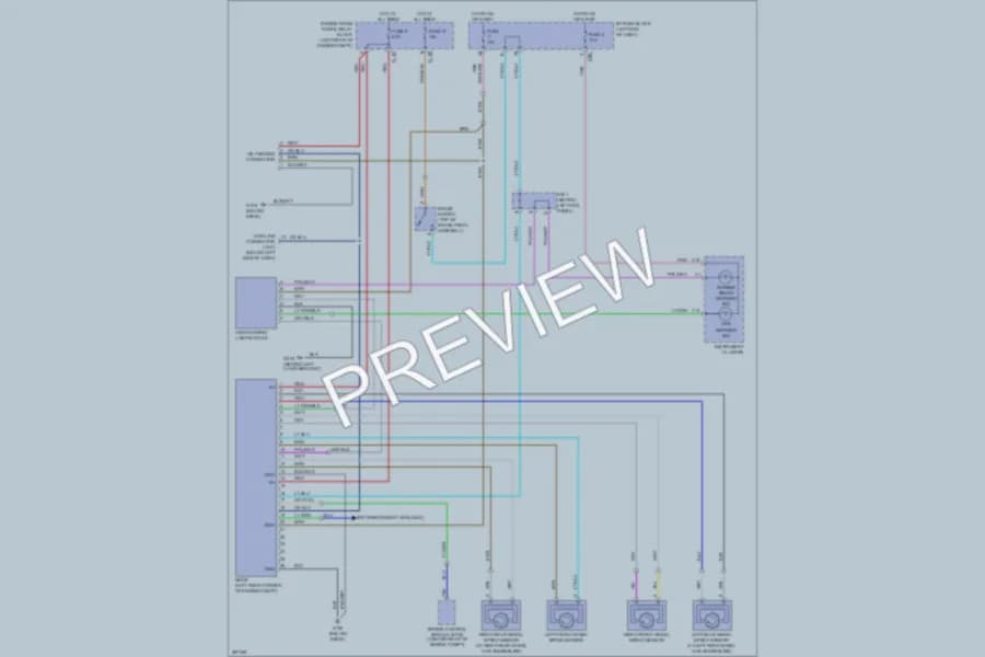 2007 Suzuki Reno Anti Lock Brakes wiring diagram preview