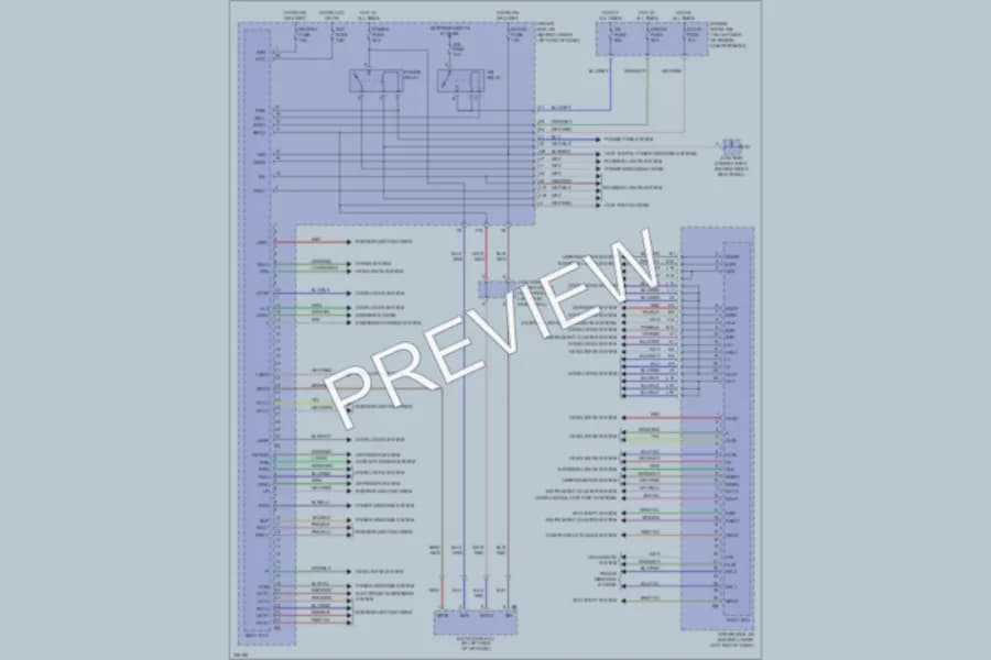 2007 Toyota 4Runner Body Control Modules wiring diagram preview
