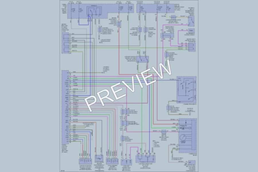 2007 Toyota 4Runner Cruise Control wiring diagram preview
