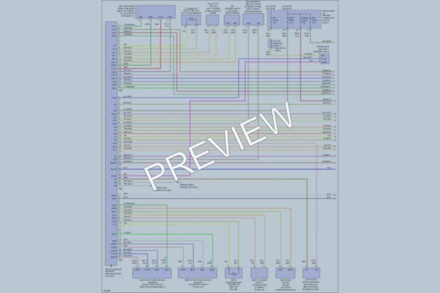 2007 Toyota 4Runner Supplemental Restraints wiring diagram preview