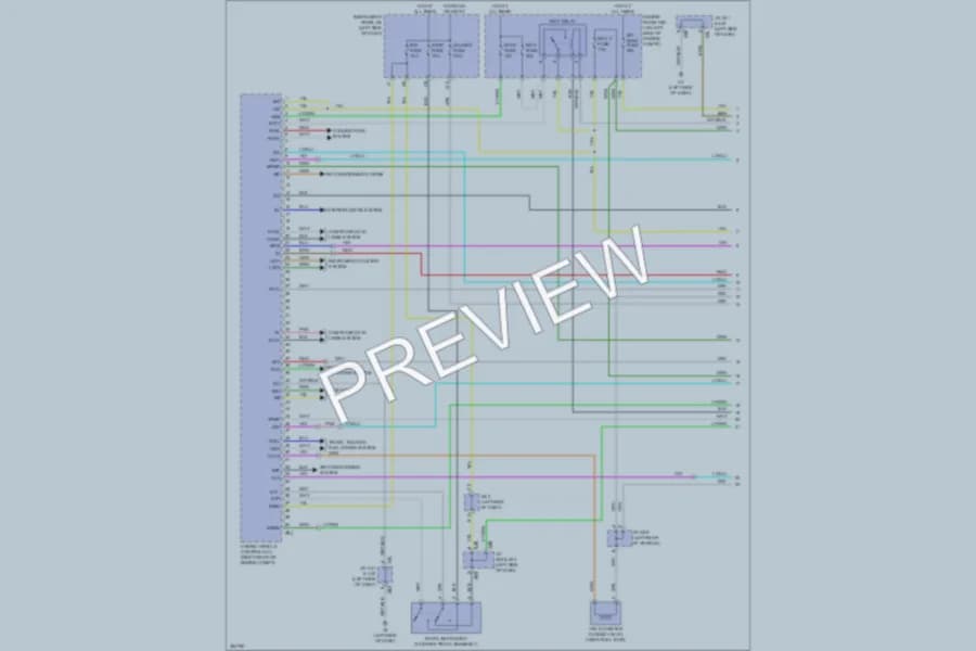2007 Toyota Camry Engine Performance wiring diagram preview