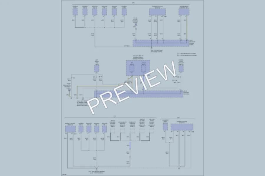 2007 Toyota Camry Ground Distribution wiring diagram preview