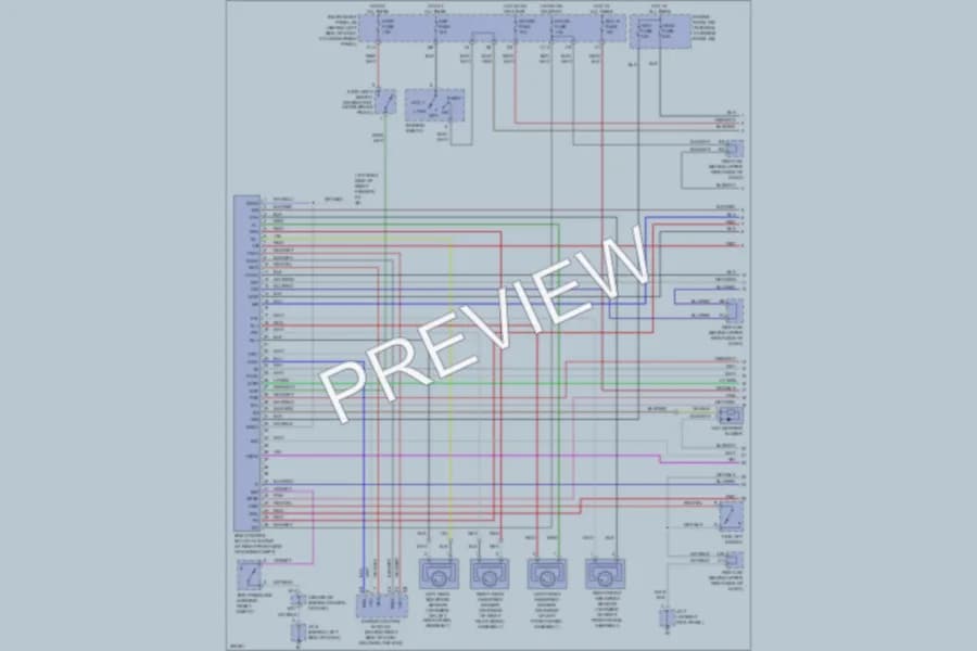 2007 Toyota Corolla Anti Lock Brakes wiring diagram preview