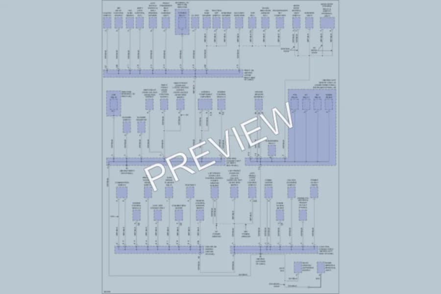 2007 Toyota Corolla Ground Distribution wiring diagram preview