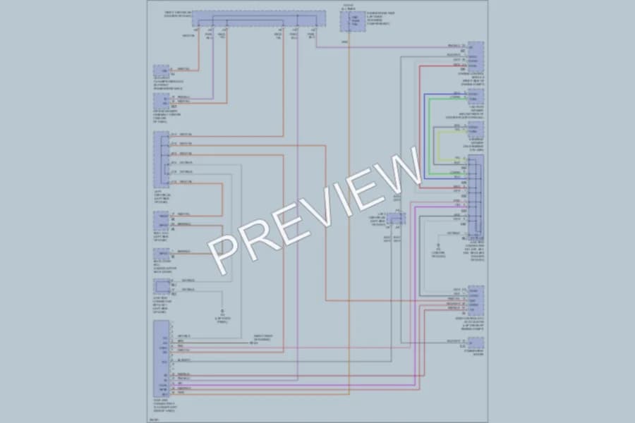 2007 Toyota FJCruiser Computer Data Lines wiring diagram preview