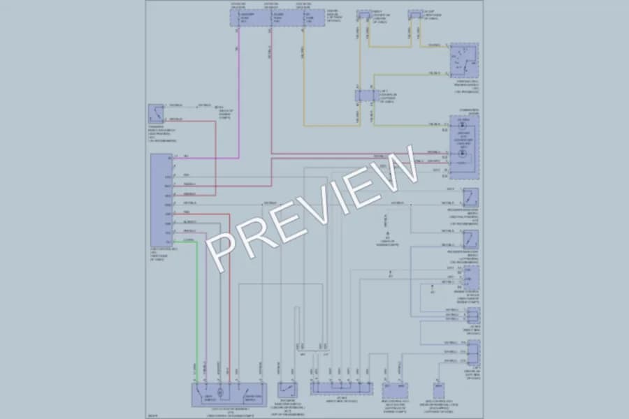 2007 Toyota FJCruiser Transmission wiring diagram preview