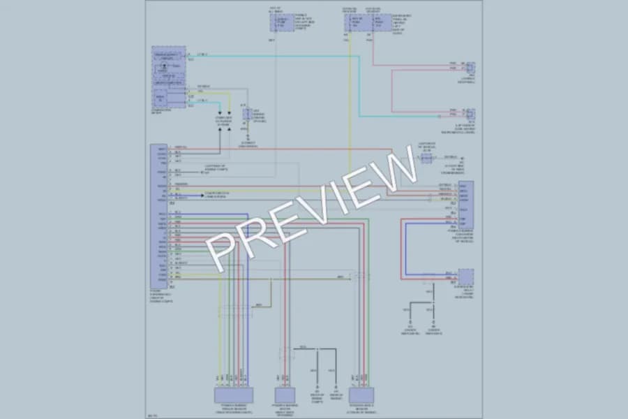 2007 Toyota Highlander Electronic Power Steering wiring diagram preview