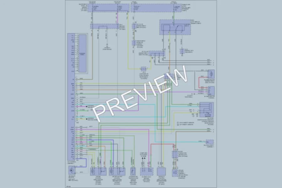 2007 Toyota HighlanderHybrid Air Conditioning wiring diagram preview