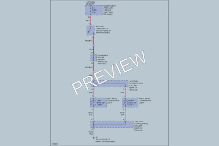 2007 Toyota HighlanderHybrid Exterior Lights wiring diagram preview