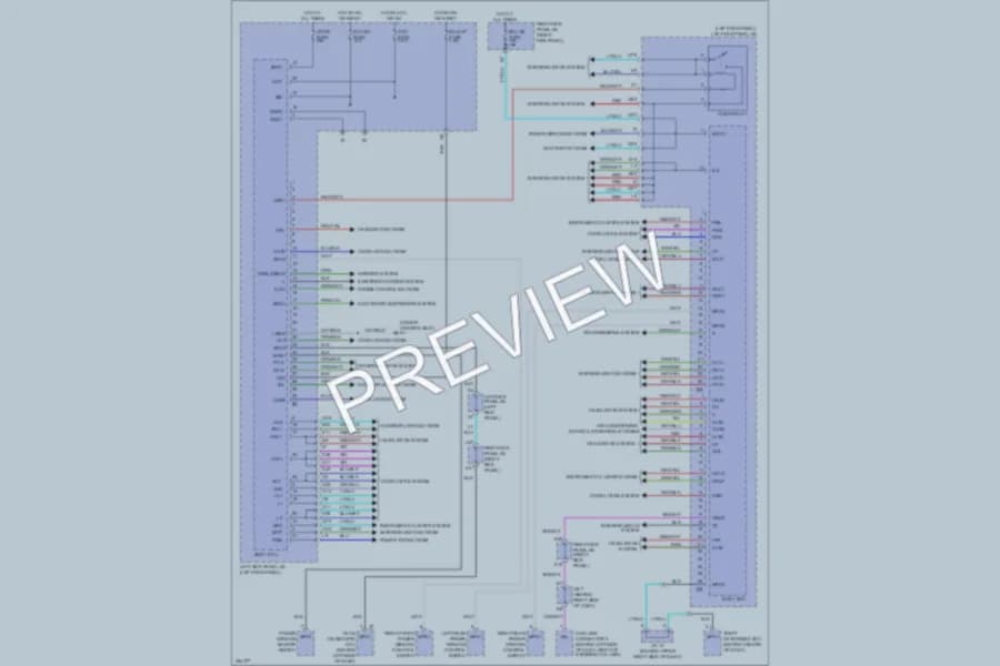 2007 Toyota LandCruiser Body Control Modules wiring diagram preview