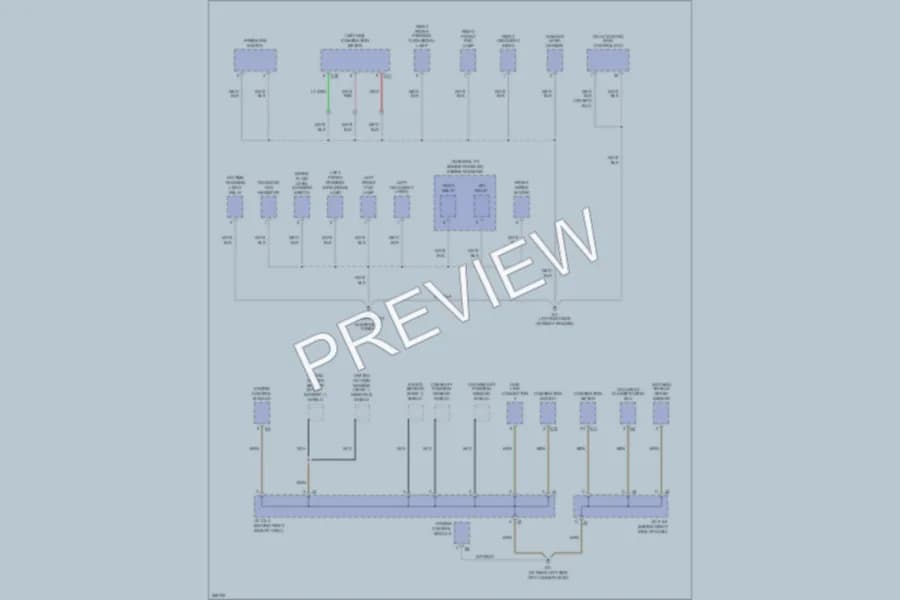 2007 Toyota Matrix Ground Distribution wiring diagram preview
