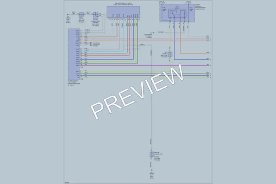 2007 Toyota Prius Transmission wiring diagram preview