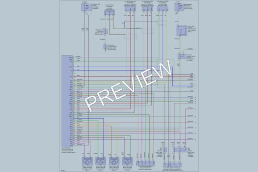 2007 Toyota Sequoia Anti Lock Brakes wiring diagram preview