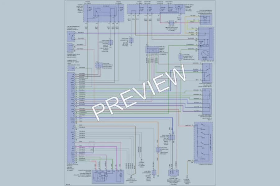 2007 Toyota Sequoia Cruise Control wiring diagram preview