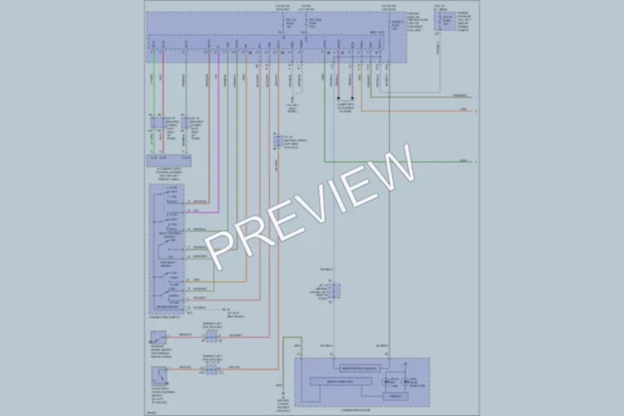 2007 Toyota Sienna Headlights wiring diagram preview