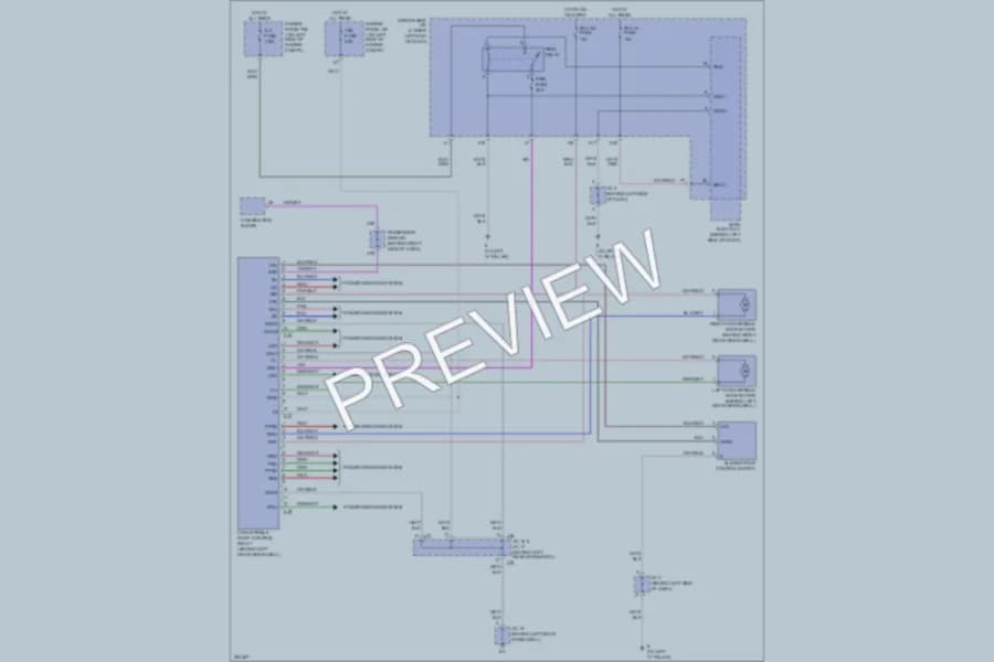 2007 Toyota Solara Power Top Sunroof wiring diagram preview