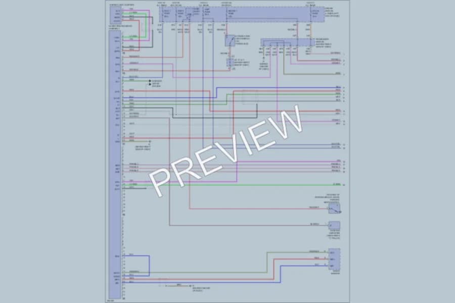 2007 Toyota Solara Radio wiring diagram preview