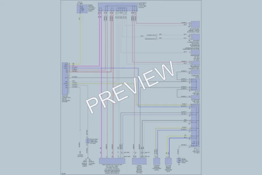 2007 Toyota Tacoma Computer Data Lines wiring diagram preview