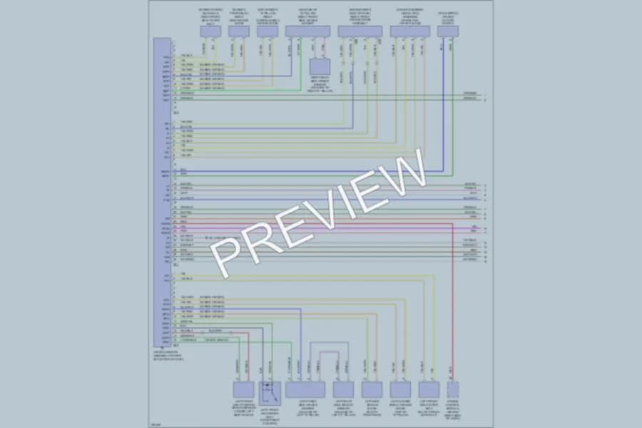 2007 Toyota Tacoma Supplemental Restraints wiring diagram preview