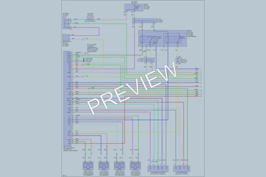 2007 Toyota Tundra Anti Lock Brakes wiring diagram preview