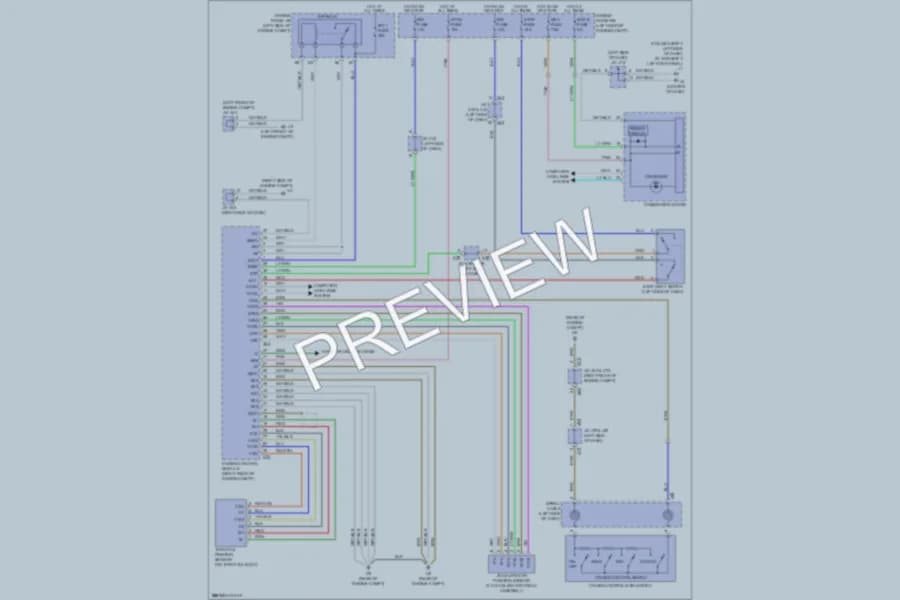 2007 Toyota Tundra Cruise Control wiring diagram preview