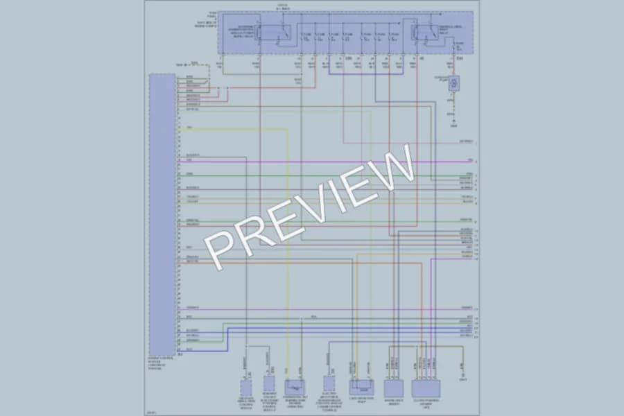 2007 Volkswagen Passat Engine Performance wiring diagram preview