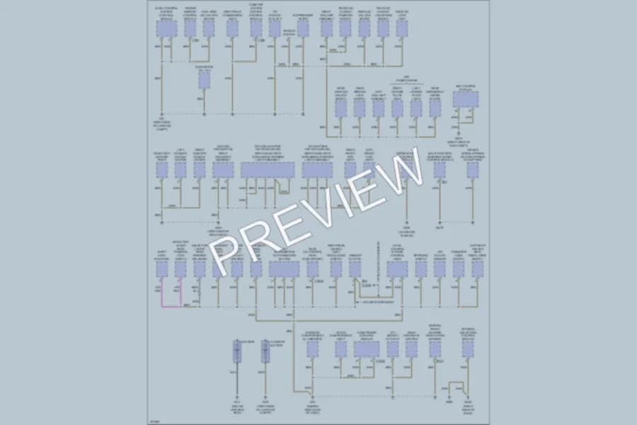2007 Volkswagen Touareg Ground Distribution wiring diagram preview