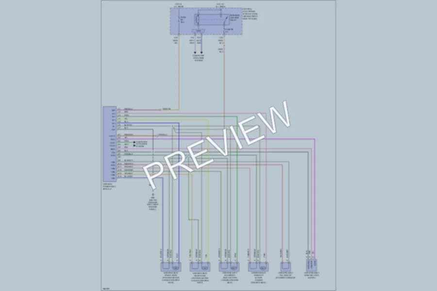2007 Volvo C70 Memory Systems wiring diagram preview