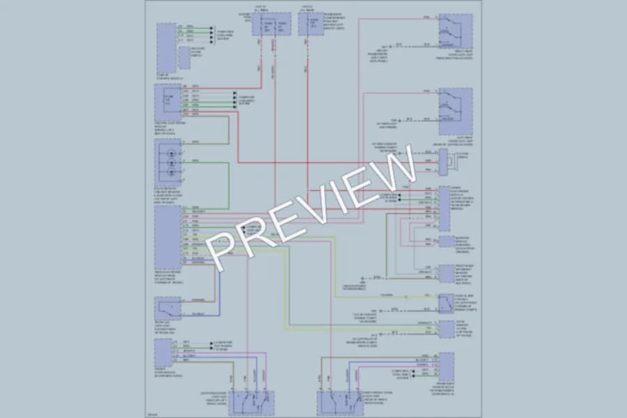 2007 Volvo S60 Anti Theft wiring diagram preview