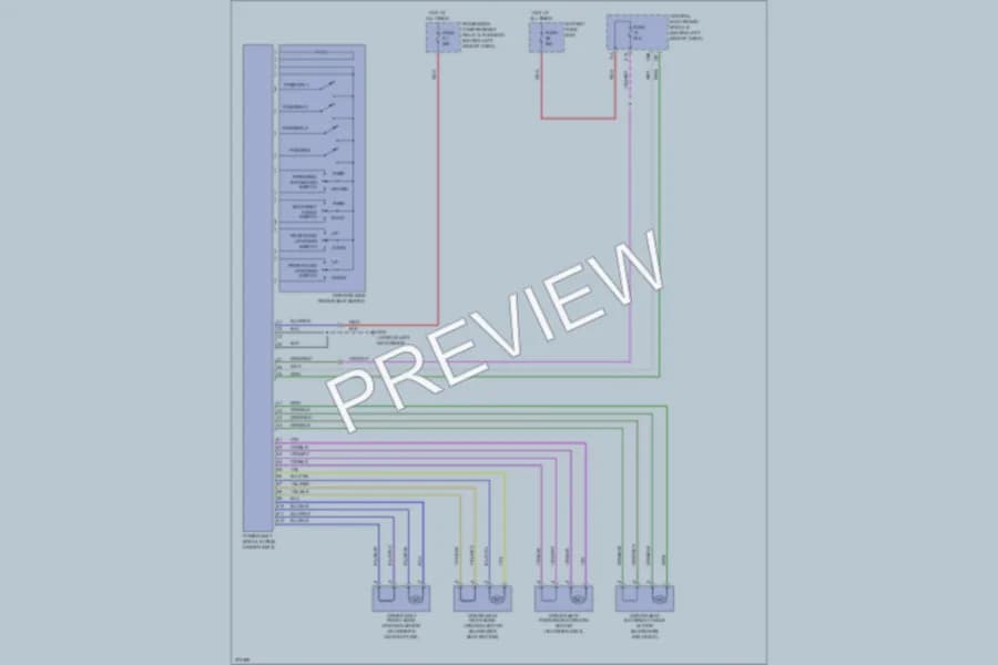 2007 Volvo S60 Memory Systems wiring diagram preview