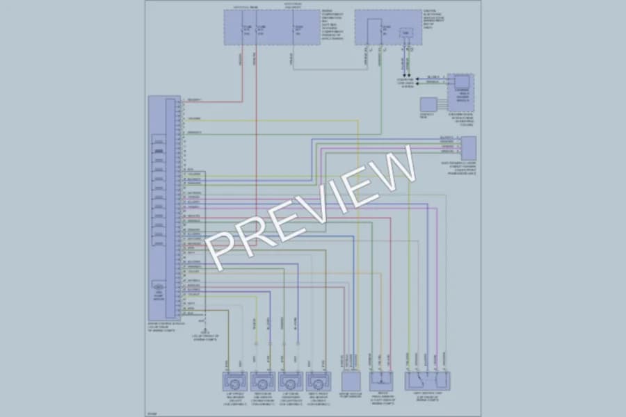 2007 Volvo S80 Anti Lock Brakes wiring diagram preview