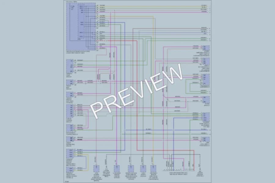 2007 Volvo S80 Computer Data Lines wiring diagram preview