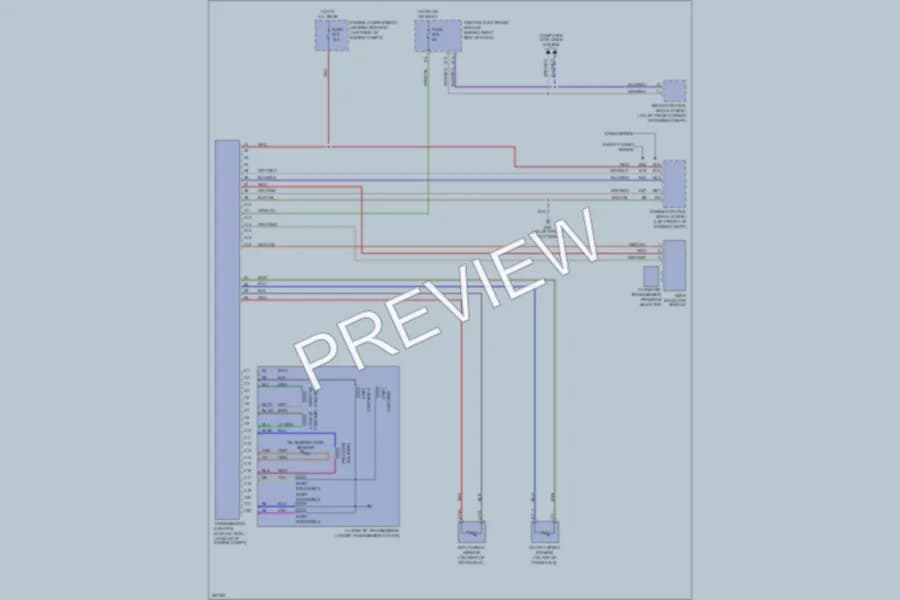 2007 Volvo V50 Transmission wiring diagram preview