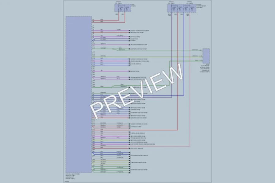 2007 Volvo XC70 Body Control Modules wiring diagram preview