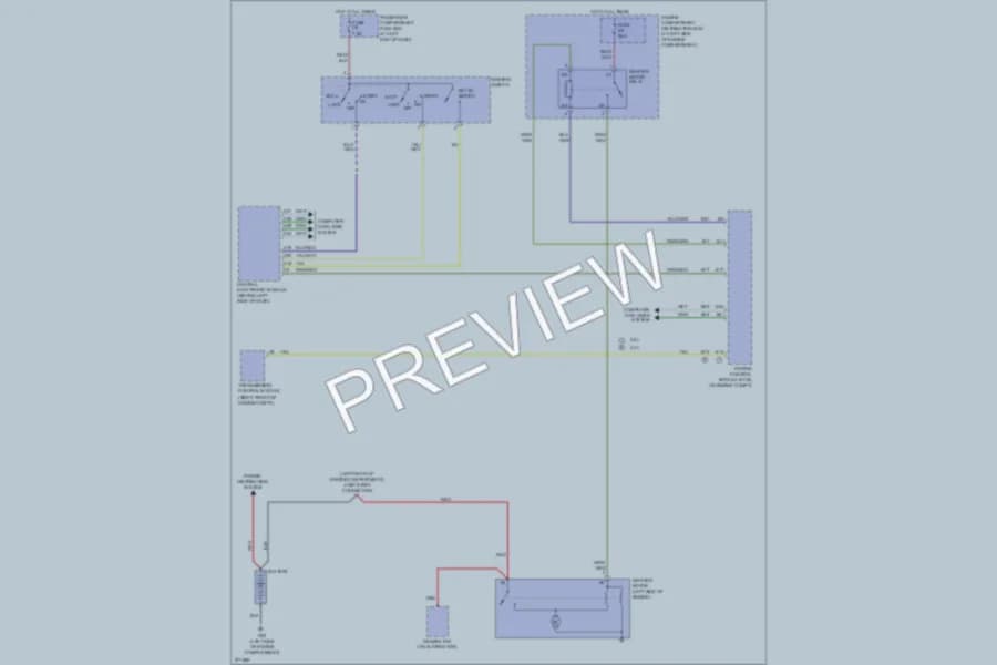2007 Volvo XC90 Starting Charging wiring diagram preview