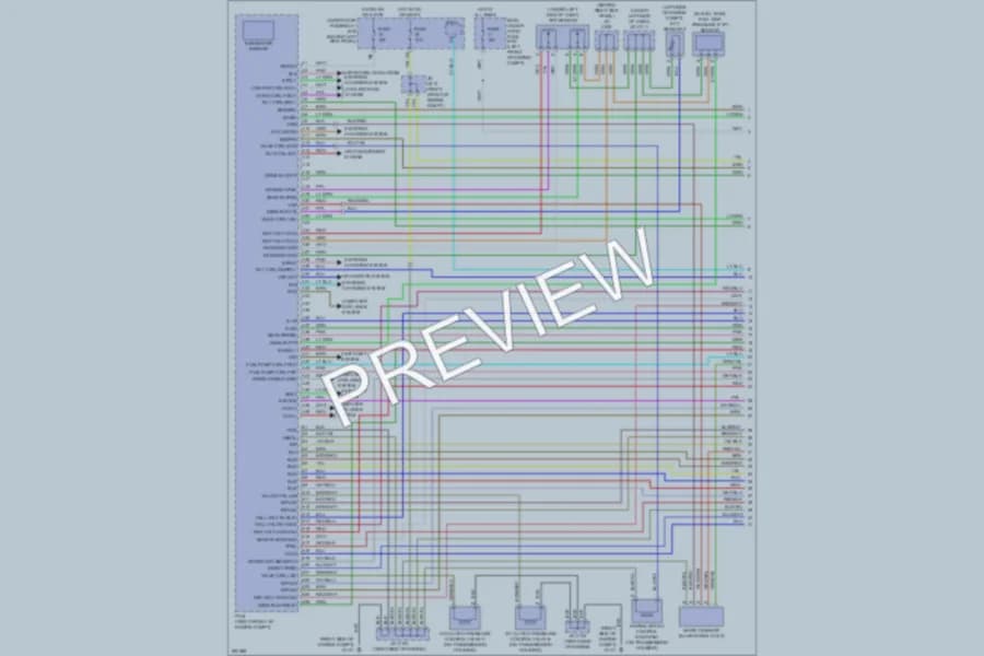2008 Acura MDX Engine Performance wiring diagram preview