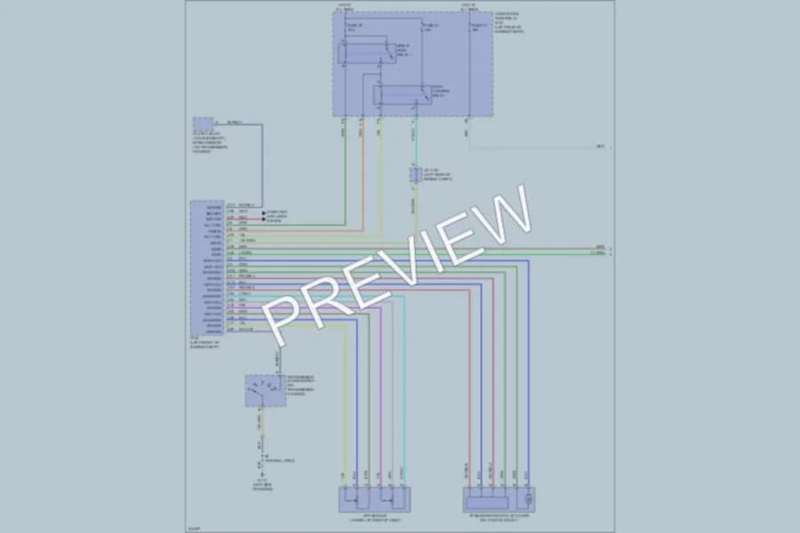 2008 Acura RDX Cruise Control wiring diagram preview