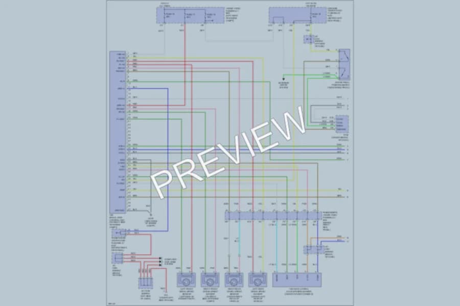 2008 Acura RL Anti Lock Brakes wiring diagram preview
