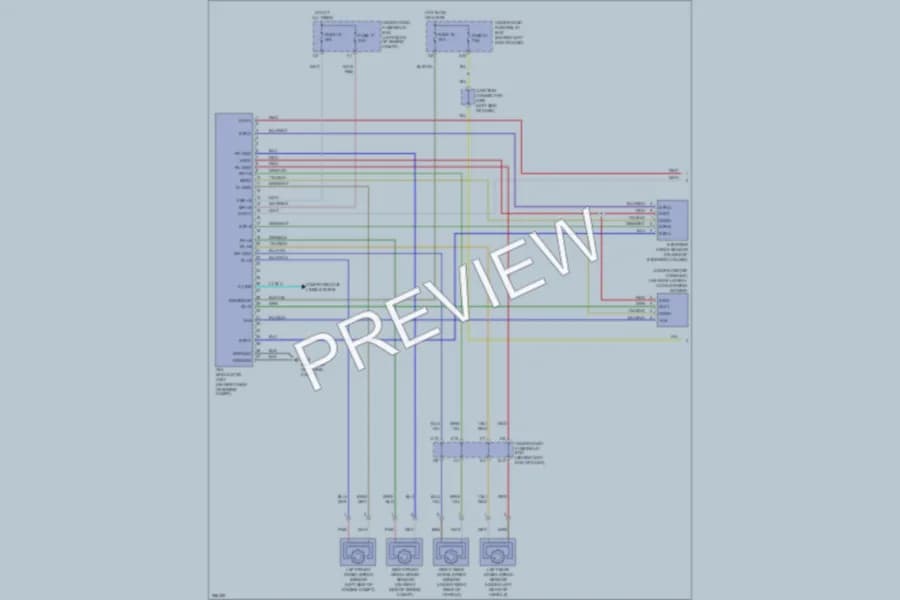 2008 Acura TL Anti Lock Brakes wiring diagram preview