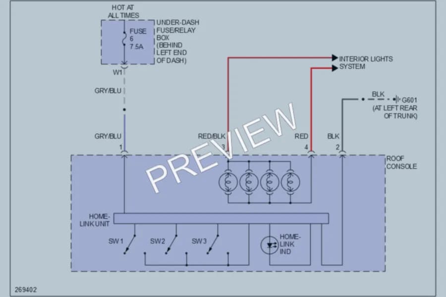 2008 Acura TL Navigation wiring diagram preview