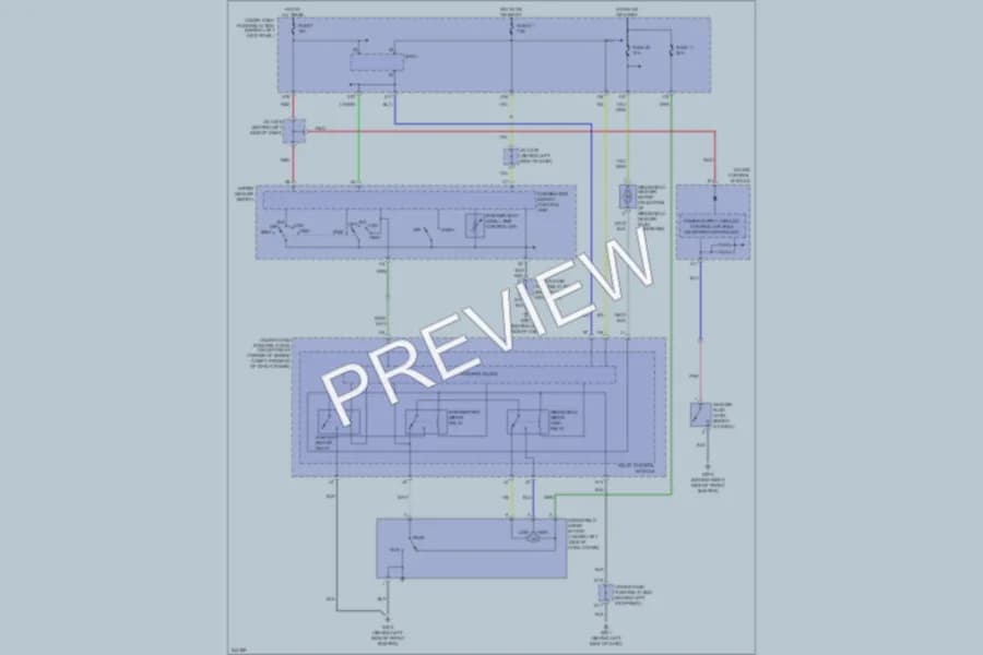 2008 Acura TSX Wiper Washer wiring diagram preview