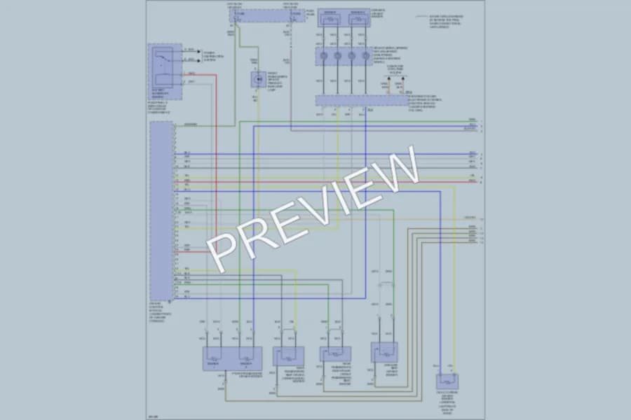 2008 Audi A3 Supplemental Restraints wiring diagram preview