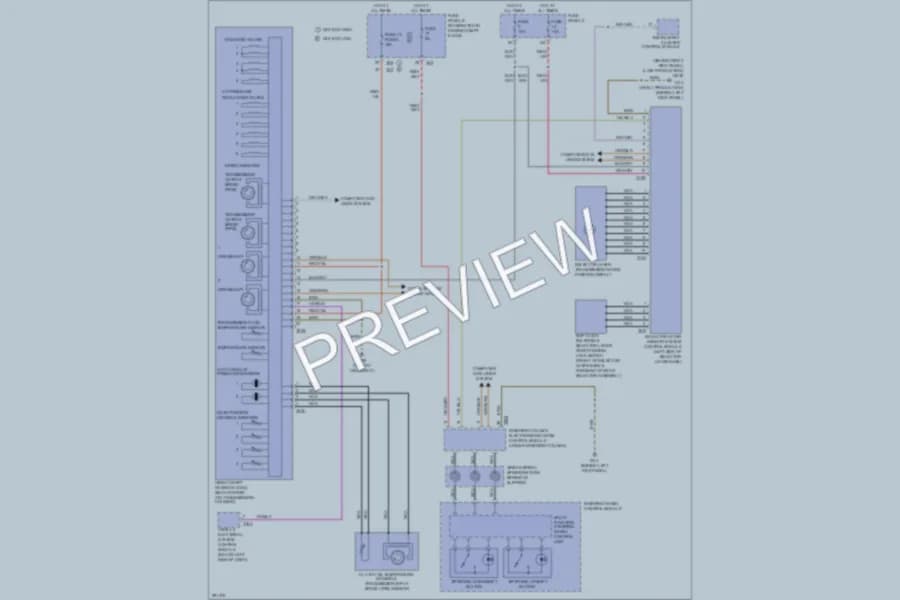 2008 Audi A3 Transmission wiring diagram preview