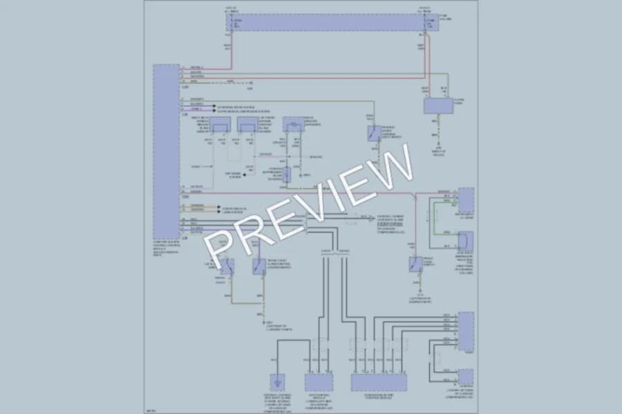 2008 Audi A4 Anti Theft wiring diagram preview
