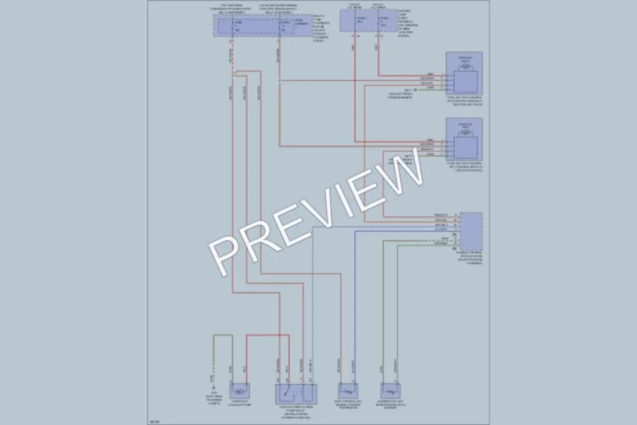 2008 Audi A5 Cooling Fan wiring diagram preview