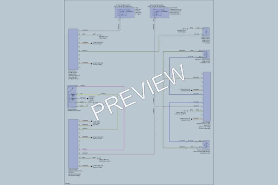 2008 Audi A5 Navigation wiring diagram preview