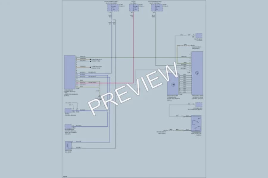 2008 Audi A6 Transmission wiring diagram preview