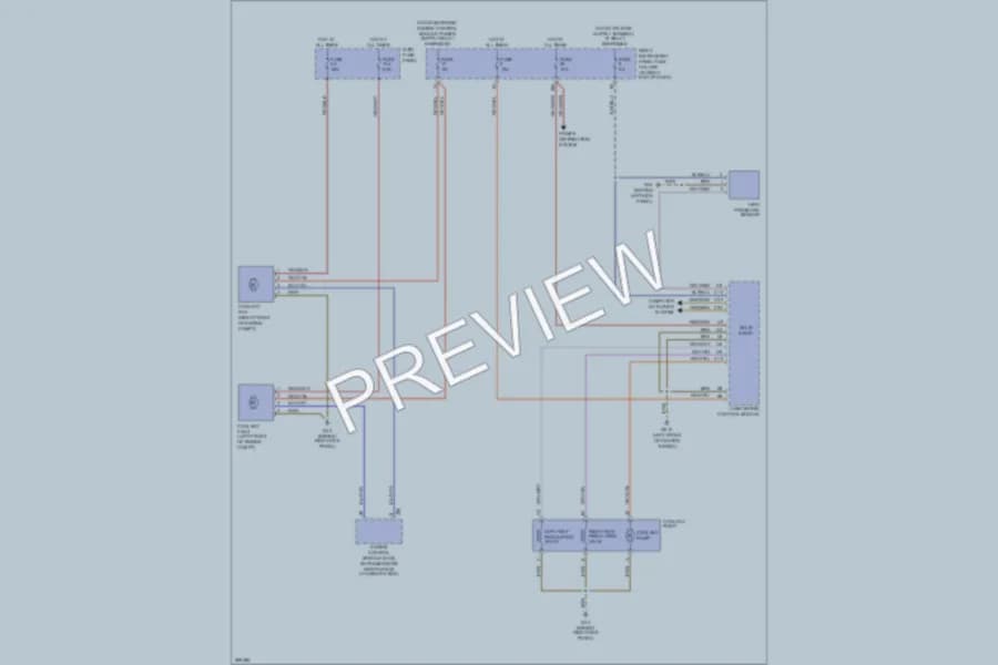 2008 Audi A8 Cooling Fan wiring diagram preview