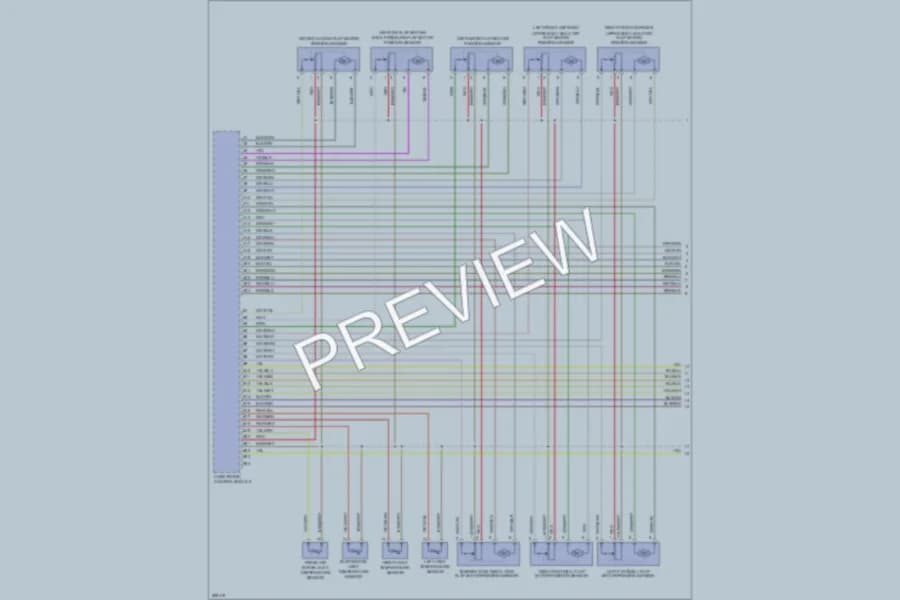 2008 Audi A8L Air Conditioning wiring diagram preview