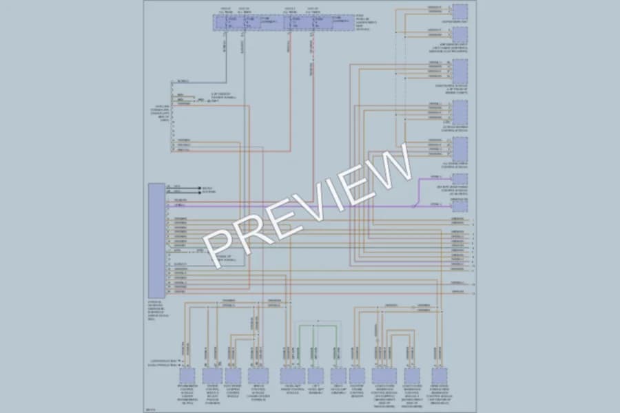 2008 Audi S5 Computer Data Lines wiring diagram preview